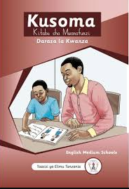 Kusoma Kitabu cha Mwanafunzi darasa la kwanza-English Medium School