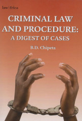 Criminal Law and Procedure; A Digest of Cases