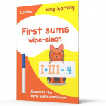 First Sums Age 3-5 Wipe Clean Activity Book