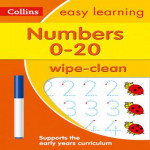 Numbers 0-20 Age 3-5 Wipe Clean Activity Book