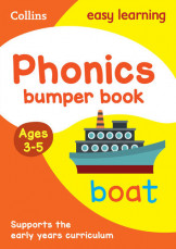 Collins Easy Learning Preschool - Phonics Bumper Book Ages 3-5: Ideal For Home Learning