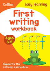 Collins Easy Learning Preschool - First Writing Workbook Ages 3-5: Ideal For Home Learning