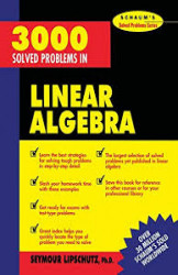 3000 Solved Problems In Linear Algebra