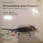 Accounting And Finance for Non - Specialists