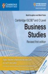 Cambridge IGCSE and O Level Business Studies Revised Digital Teacher's Resource Access Card