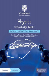 Physics for Cambridge IGCSE# English Language Skills Workbook with Digital Acces,  Print/online,  3   Ed,  Sang et al