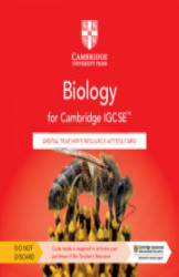 Cambridge IGCSE Biology Digital Teacher's Resource Access Card