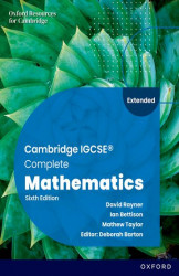 Cambridge Igcse Complete Mathematics Extended: Student Book