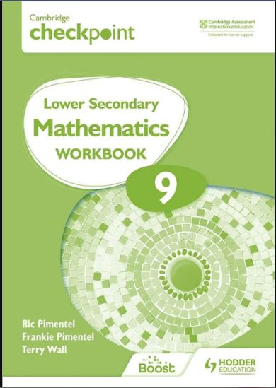 Cambridge Checkpoint Lower Secondary Mathematics Workbook 9