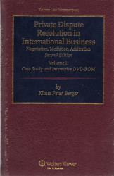 Private Dispute Resolution In International Business