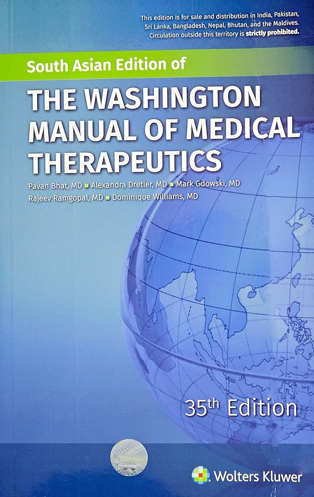 The Washington Manual Of Medical Therapeutics 35Ed