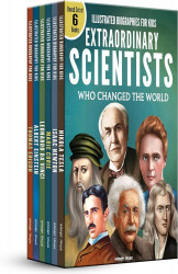 Illustrated Biography For Kids: Extraordinary Scientist Who Changed The World [Box Set Of 6 Books]