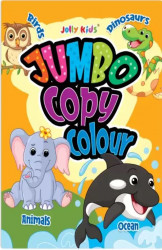 J K Jumbo Copy Colour 4 In 1 (Bir/Ani/Dino/Ocea)