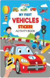 Jolly Kids Sticker Activity Book -Vehicle