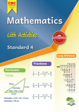Mathematics With Activities Standard 4 -  CBC