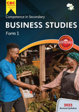 Competence in Secondary Business Studies Form 1 - CBC